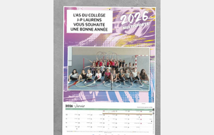Calendrier Avenir du Houlme 2026