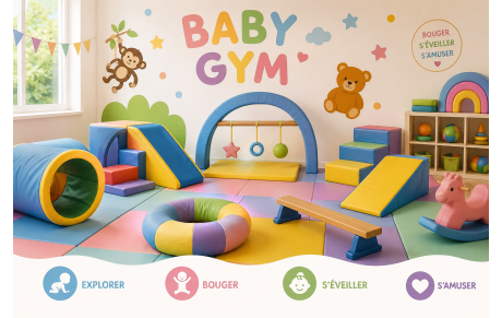 Baby gym 3 ans / 4 ans (né(e) 06/2022 à 12/2023) 10h15-11h00